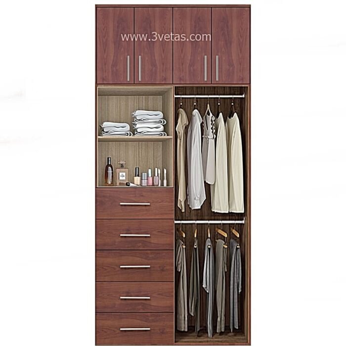 Closet con 4 puertas de 160 cm de ancho referencia CT-13 -160 (1)