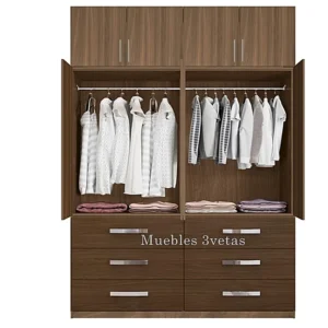 Maximiza tu Almacenamiento: Closet con 6 Cajones