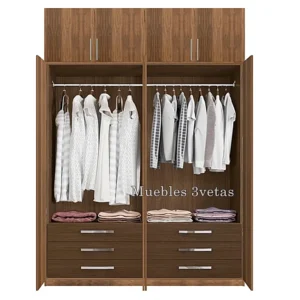 Maximiza tu Almacenamiento: Closet con 6 Cajones