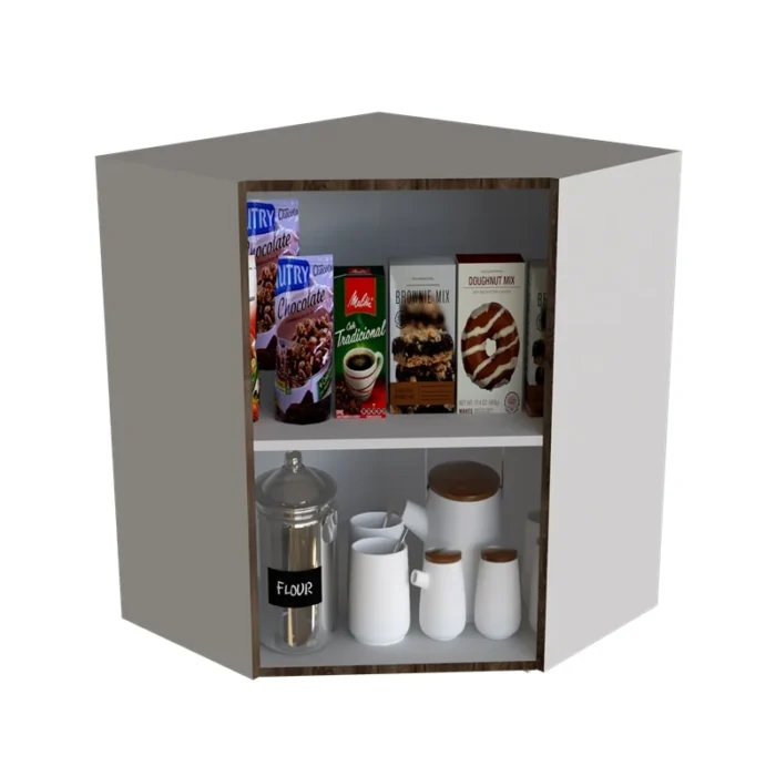 Anaquel de Cocina Esquinero Tropicalizado con 1 Puerta - 60 cm | Ref Ac 19