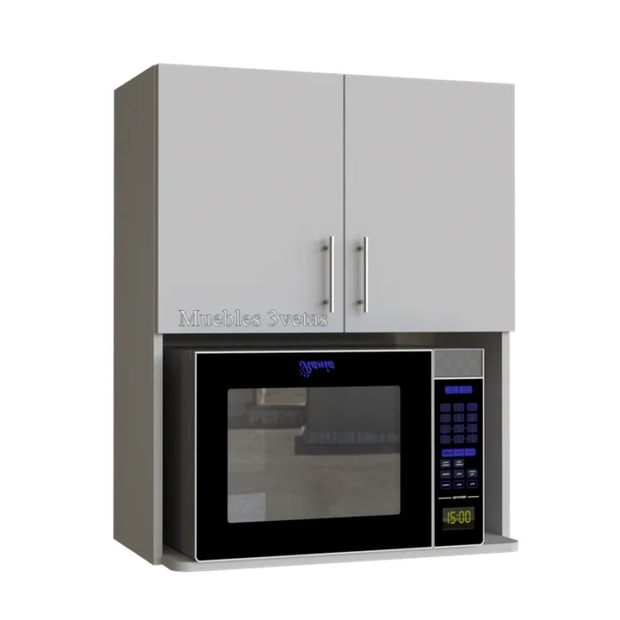 Anaquel de Cocina Blanco de 260 cm de ancho | Combo de 2 anaqueles Independientes Tropicalizados RH Antihumedad - Combo 2