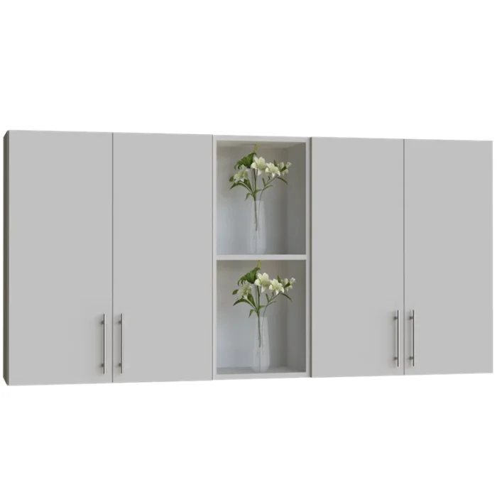 Anaquel de Cocina 4 Puertas de 200 cm Tropicalizado Blanco - Ref  43