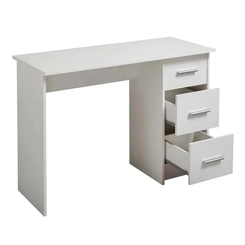 Escritorio Blanco con 3 cajones MDP 75x120x50 cm - Ref-4 - Image 2