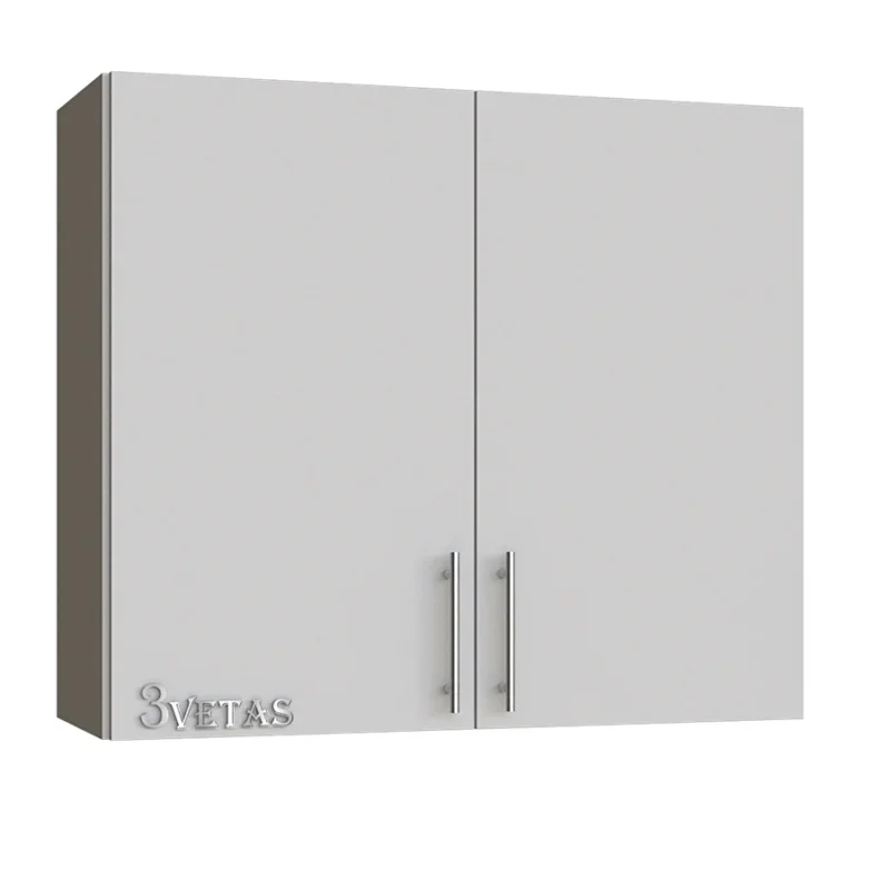 Anaquel de Cocina 2P Blanco MDP - 80 cm - R/C - Ac-11